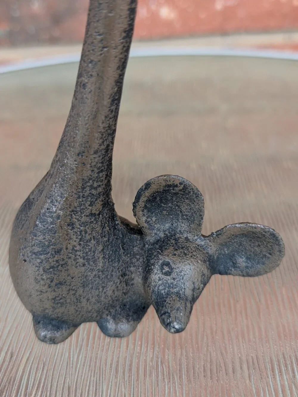Hampton Nautical Mouse Cast Iron Paper Towel Holder 12